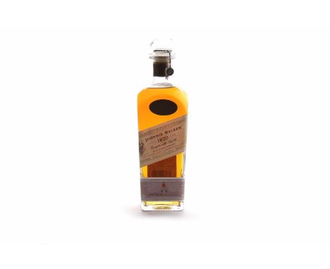 JOHNNIE WALKER 1820Blended Scotch Whisky.Bottle no. A346746. 700ml, 40% volume.  CONDITION REPORT: Very good. 