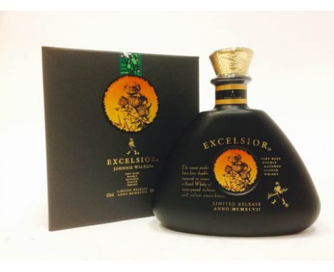 JOHNNIE WALKER EXCELSIORBlended Scotch WhiskyDistilled 1947, bottled 1997. 750ml, 43% volume, in carton. CONDITION REPORT: Ve