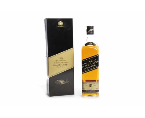 JOHNNIE WALKER BLACK LABEL AGED 12 YEARS - 1998 SPECIAL EDITIONBlended Scotch Whisky. Part of the first production of the new