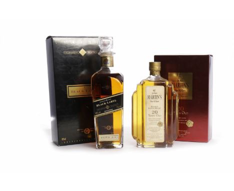 JAMES MARTIN'S FINE & RARE 20 YEARS OLDBlended Scotch Whisky. Intended for the Portugese market. 70cl, 43% volume, in carton.