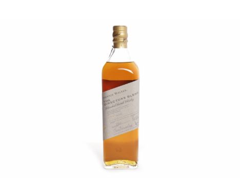 JOHNNIE WALKER 2009 THE DIRECTORS BLENDBlended Scotch Whisky. Label reads: "A bold blend crafted to celebrate the richness an