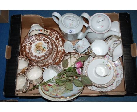 A quantity of china including Royal Worcester Palissy "Game Series" part Teaset, etc.