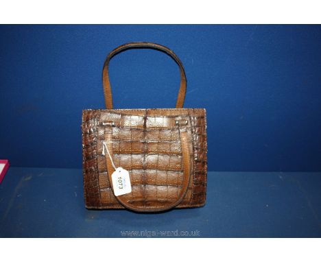Vintage Dooney Bourke Satchel: Pearl Gladstone Handbag