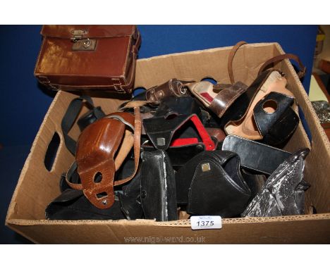 A large quantity of Camera Cases