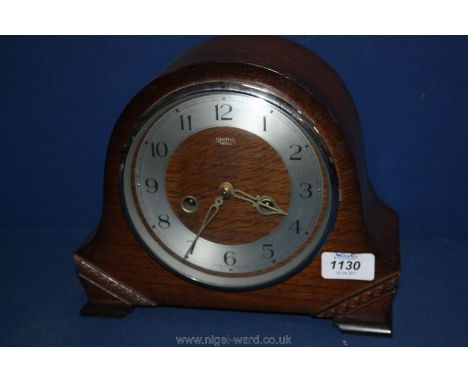 A Smiths Enfield eight day mantle Clock.
