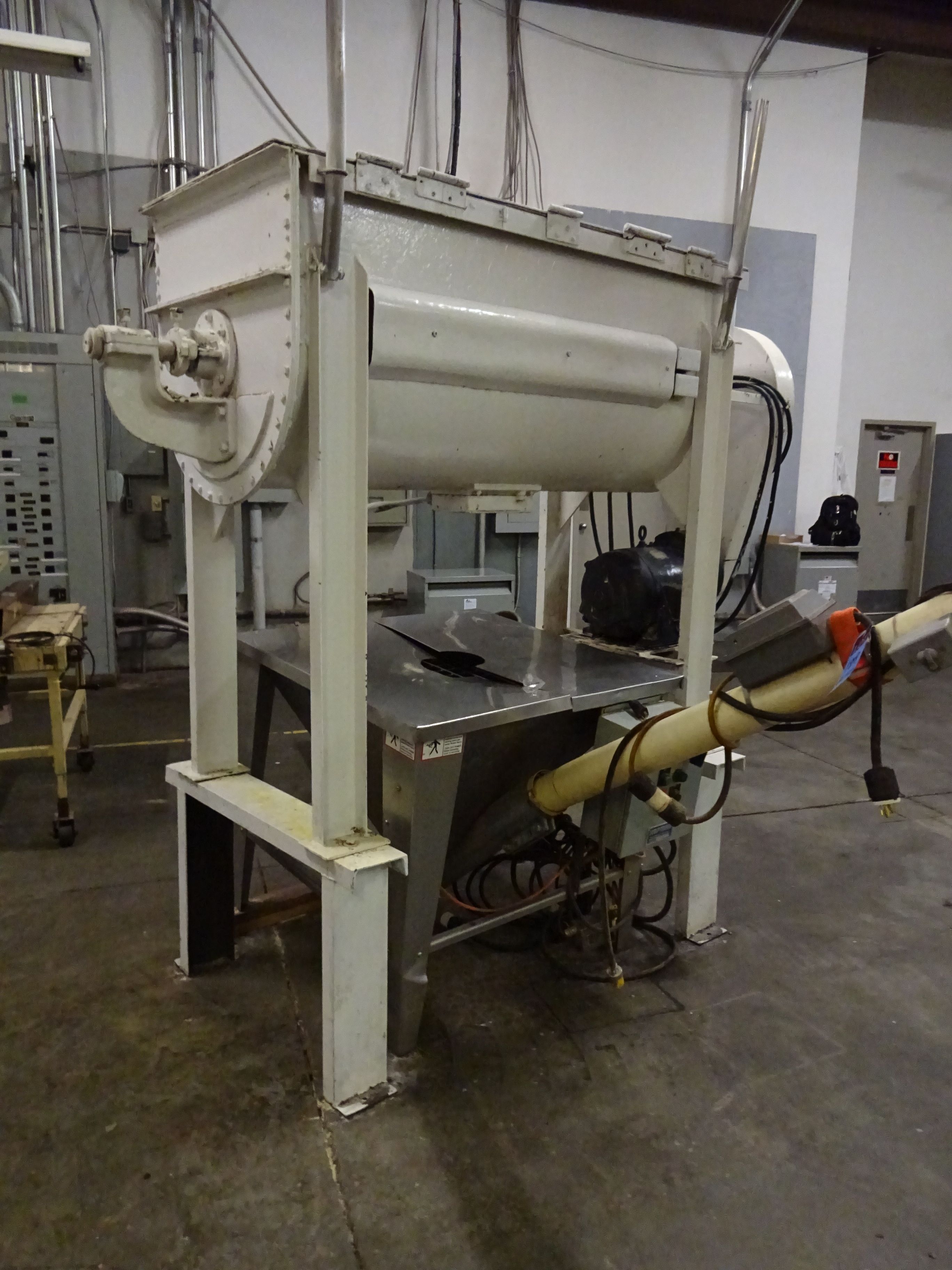 HAPMAN STANDARD HELIX FLEXIBLE SCREW CONVEYOR SYSTEM W/ STAINLESS STEEL ...