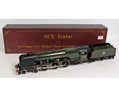 ACE Trains 4-6-2 Duchess of Montrose loco and tender No. 46232, double chimney, pre-1957 BR lined green, with 'Mid-day Scot' 