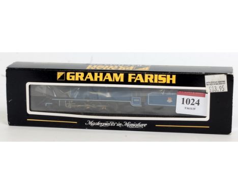 A Farish by Bachmann N gauge Ref. 372175 BR blue livery 'City of Hereford' class 8R engine and tender (NM-BNM)