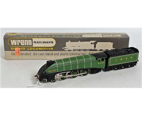 A Wrenn Railways W2209/A LNER lined green class A4 engine and tender 'Great Snipe' with instructions, packer No. 2 on box bas