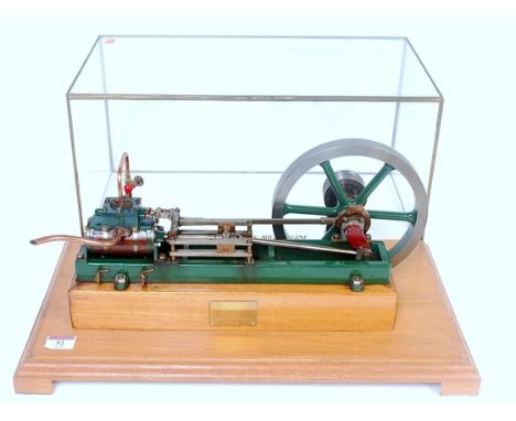 A very well made Stuart Turner Victoria live steam mill engine, comprising of single cylinder with cast in exhaust and steam 