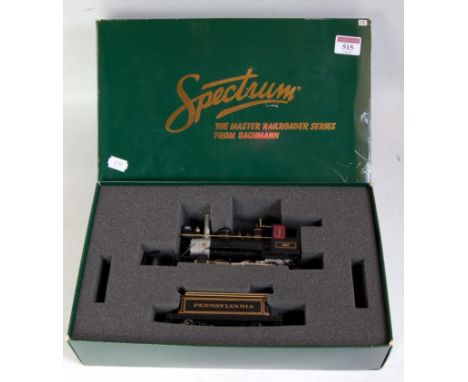 Bachmann Spectrum Ref. No. 25214 ON30 narrow gauge 2-6-0 engine and tender Pennsylvania black No. 9687 (NM-BG)