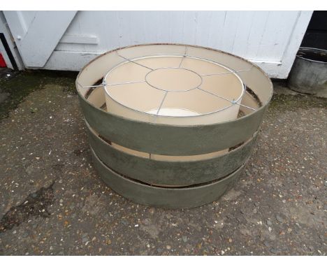 Very large ceiling light shade H40cm Diameter 80cm approx&nbsp;