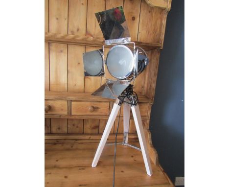 Modern studio light style tripod lamp