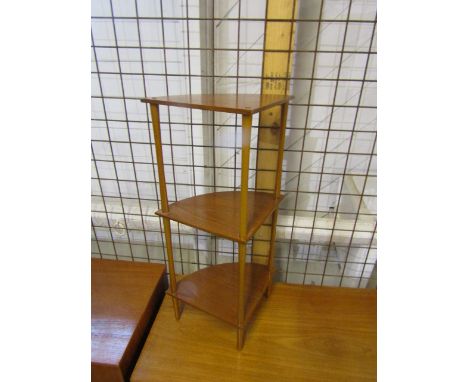 Mid Century corner shelf unit