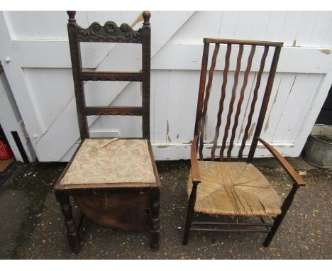 2 VINTAGE CHAIRS