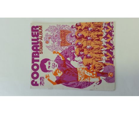 A. &amp; B.C. GUM, printed booklet, Footballer Stamp Album, with 1971/2 checklist to back cover, EX