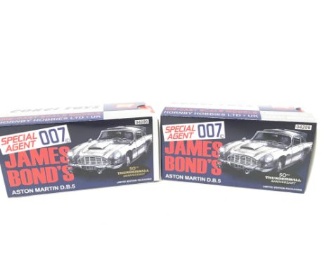 2 X Corgi James Bond 50th Anniversary Aston Martin D.B.5. Boxed. #04206.