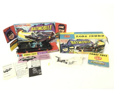 A Boxed Corgi Batmobile #267.