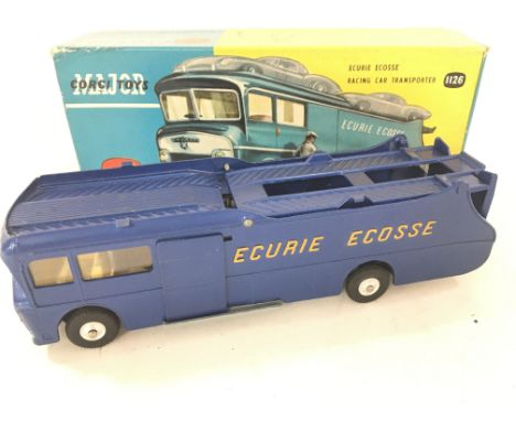 A Boxed Corgi Major Enurie Ecosse Racing Car Transporter.#1126