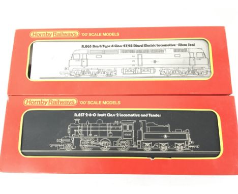 2 X Boxed 00 Gauge Locomotives. A Brush Type 4 Diesel Electric Loco #R.863 and a B.R. 2-6-0 Ivatt Class 2 Locomotive.