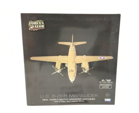 A Boxed Forces of Valor U.S. B-26-B Marauder 1:72 Scale.