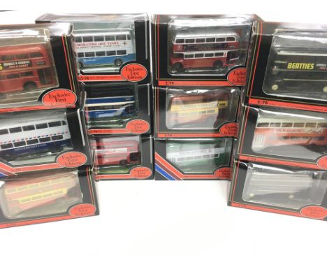 A Box Containing 24 Boxed Exclusive First Edition Buses.