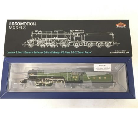 A Boxed Bachmann00 Gauge LNER V2 Class 4771 Green Arrow LNER Lined Green. #35-204NRM.