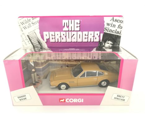 A Boxed Corgi The Persuaders! Aston Martin DBS. #CC07002.