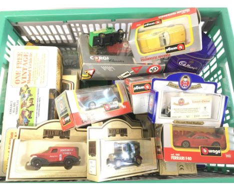 A Collection of Boxed Burago. Corgi and Lledo Days Gone. No reserve.