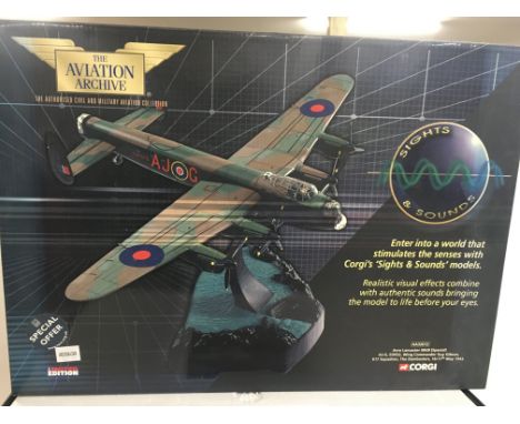 Corgi AA32612 Avro Lancaster Mk111 (special) 1:72 617 squadron The Dambusters 0811 of 1260 sets worldwide. Sights &amp; Sound