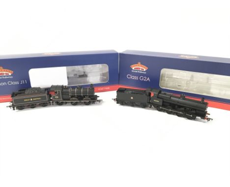 2 X Boxed Bachmann 00 Gauge Locos. A Class 9J 316 Great Central #31-318K and a Class G2A 49395 BR Black Early Emblem #31-475.