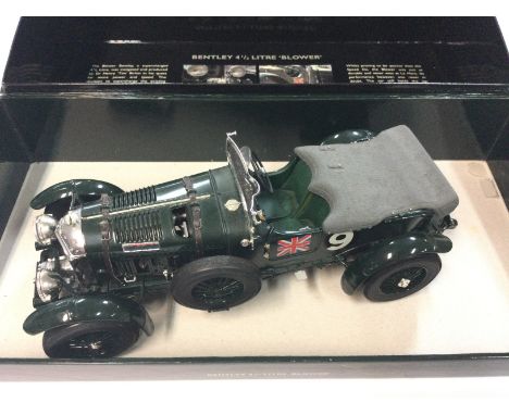 A Boxed Minichamps Bentley 4 1/2 litre Blower. A/F. 1:18 Scale.