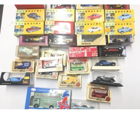 A Collection of Boxed Diecast Including Lledo. Vanguards Corgi. Etc.
