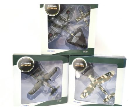 3 X Boxed Oxford Diecast Aircraft All 1:72 Scale.(3).