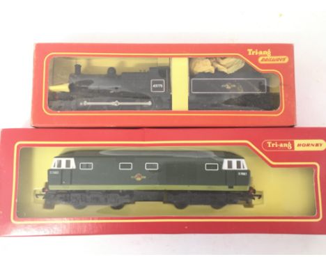 A Boxed Tri-Ang Hymenoptera B-B Diesel Locomotive #R.758. And a BR 3F Loco 0-6-0 #251.