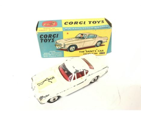 A Boxed Corgi The Saints Car Volvo P.1800 #258. Car is Worn.