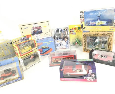 A Collection Of Mainly Boxed Toys including a Scalextric Starsky and Hutch Ford Gran Torino 1976.