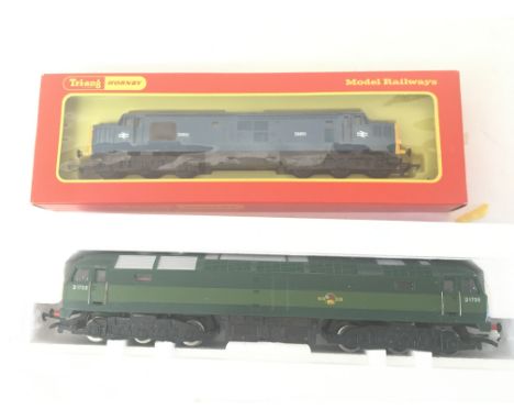 2 X Boxed Hornby Trains. A Co-Co Type 3 Diesel #R.751 and a Brush Type 4 Diesel Electric Loco #R.863.