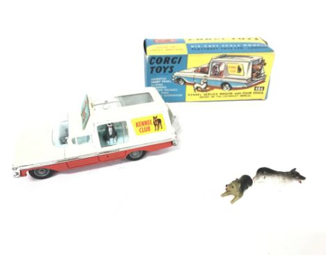 A Boxed Corgi Kennel Service Wagon with Dogs #486.