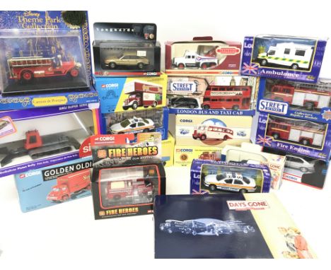 A Collection of Boxed Diecast including Corgi. Lledo etc.