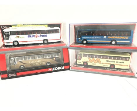 4 X Corgi Original Omnibus Die-Cast Boxed.