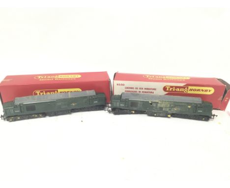 2 X Tri-Ang 00 Gauge Co-Co Type 3 Diesels. Boxed #R.751.
