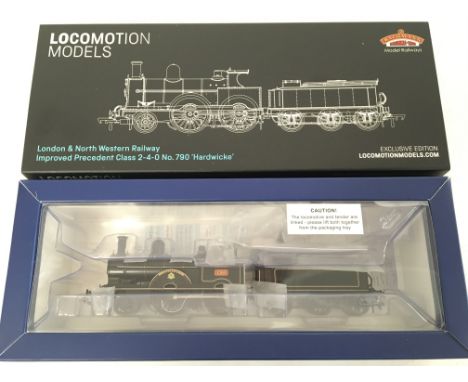A Boxed Bachmann 00 Gauge LNWR Improved Precedent Class 790 Hardwickle LNWR Black. #35-160NRM.