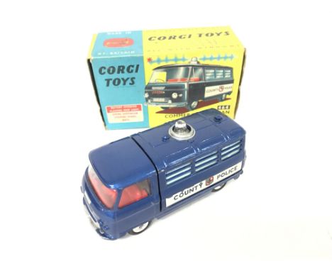 A Boxed Corgi Commer Police Van With Flashing Light. #464.