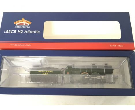 A Boxed 00 Gauge Bachmann H2 Class 2421 South Foreland Southern Lined Maunsell Green. #31-920.