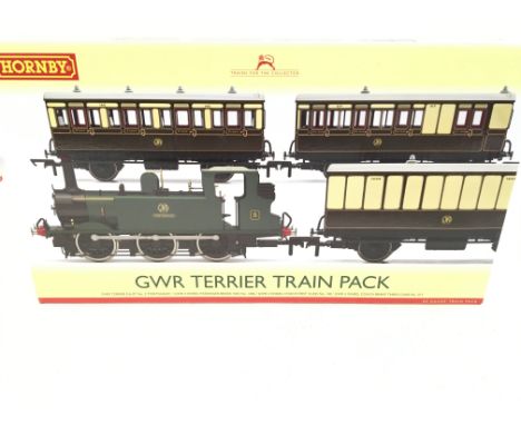 A Boxed Hornby 00 Gauge GWR Terrier Train Pack #R.3960. DCC Ready.