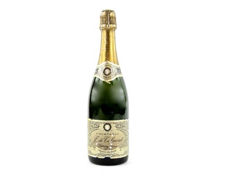 One bottle of J de Telmont Grand Vintage Champagne, 1985