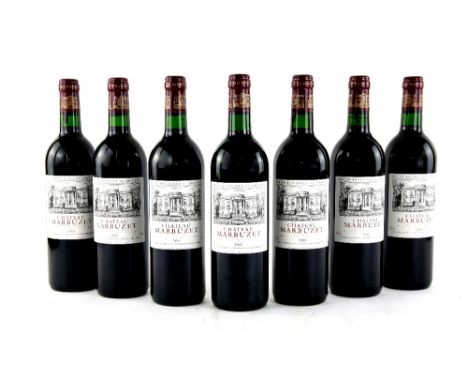 Seven bottles of Chateau Marbuzet Saint Estephe, 2003 vintage red wine (7)