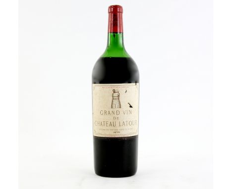 One magnum of Grand Vin De Chateau Latour Grand Cru Classe, 1970 vintage red wine