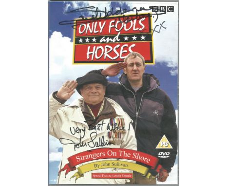 Film and TV Only Fools and Horses signed Strangers on the Shore DVD case (disc included) signatures included are John Sulliva